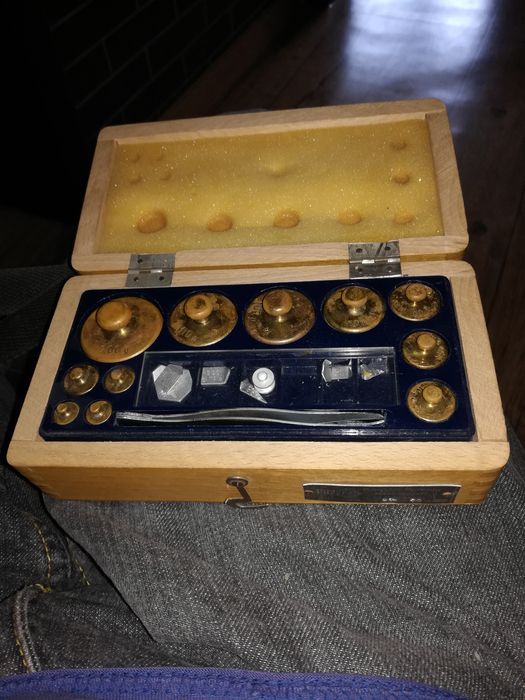 Ciężarki do wagi złotniczej etc.