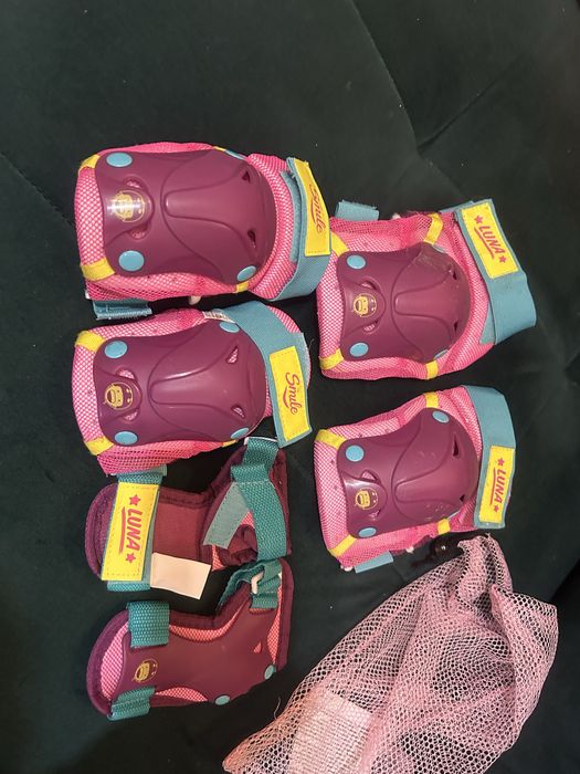 Ochraniacze soy luna dla dzeci na rolki rower do 25kg 3x