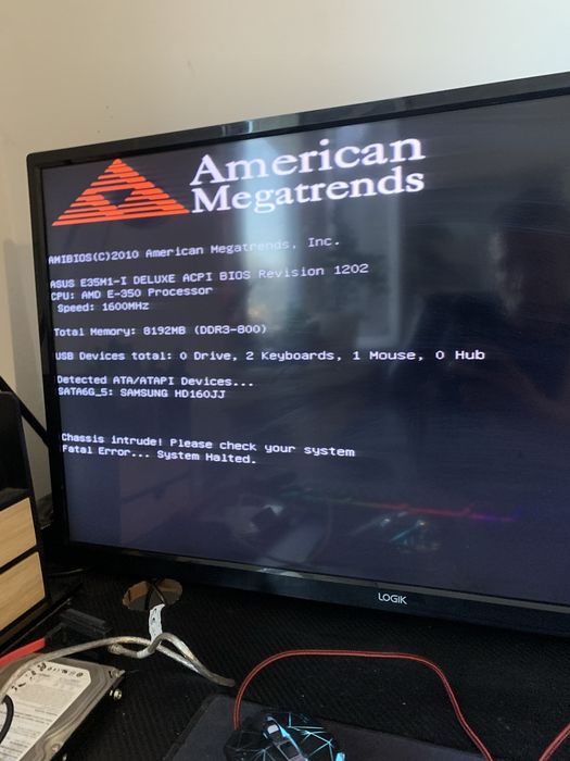 Komputer Pc Asus e35m1 mini itx 2x4bg Ram