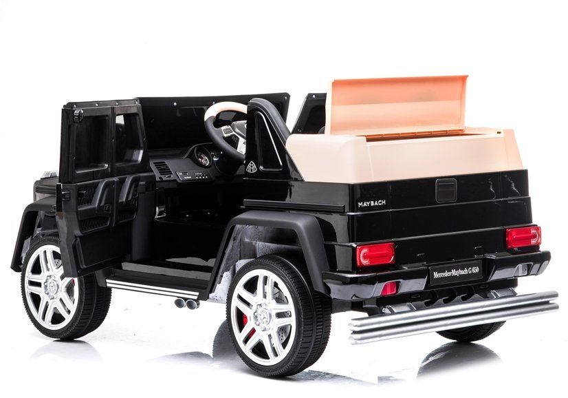 Samochód auto na akumulator Mercedes A100 Czarny 2x45W koła EVA