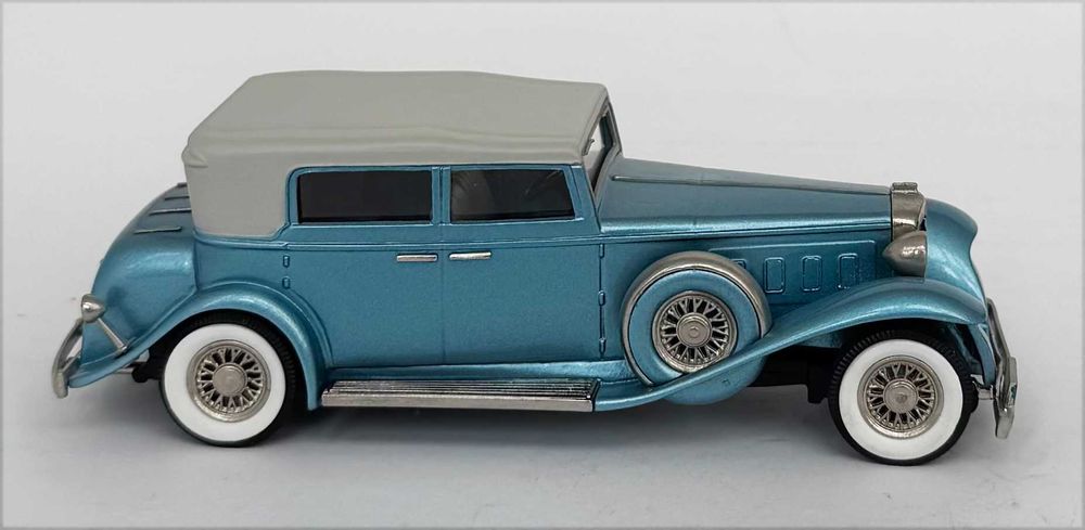 Brooklin Models_BRK96a 1931 MORMON Sixteen 4-Door Convertible Sedan. Completo, como novo.