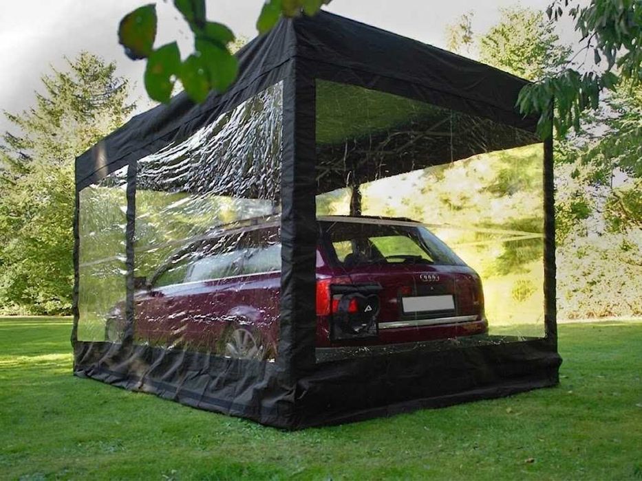 Garagem dobrável auto/mota Flex CarCover Dancover 2,5x5m – Excelente estado
