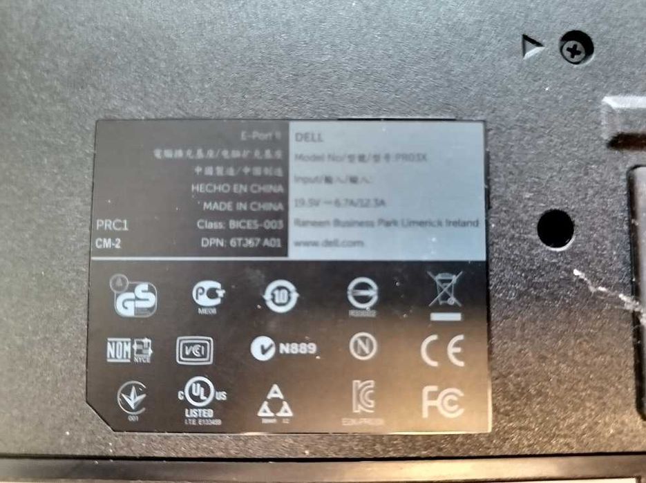 port dokujący do laptopa DELL