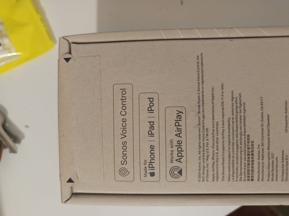 coluna Sony Sonos Roam 2