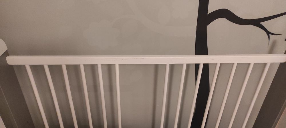 Łóżeczko dziecięce 120x60 + materac hevea baby max