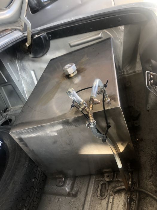 Deposito 30 litros inox de combustivel