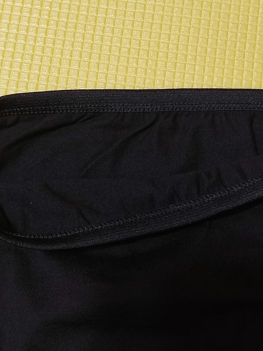 Женские трусики слипы с высокой посадкой, черные . Трусы женские