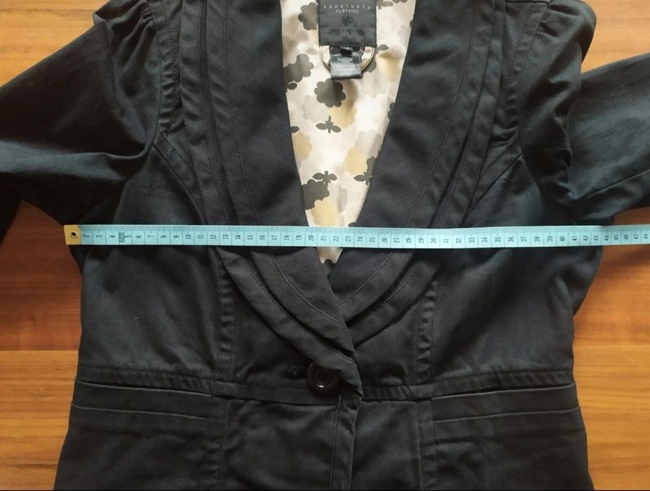 Anthropologie/ Sanctuary, M, żakiet marynarka blezer czarny.