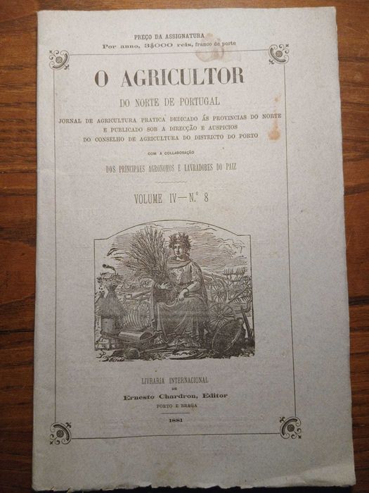 O Agricultor do Norte de Portugal (Volume IV - nº 8), 1881