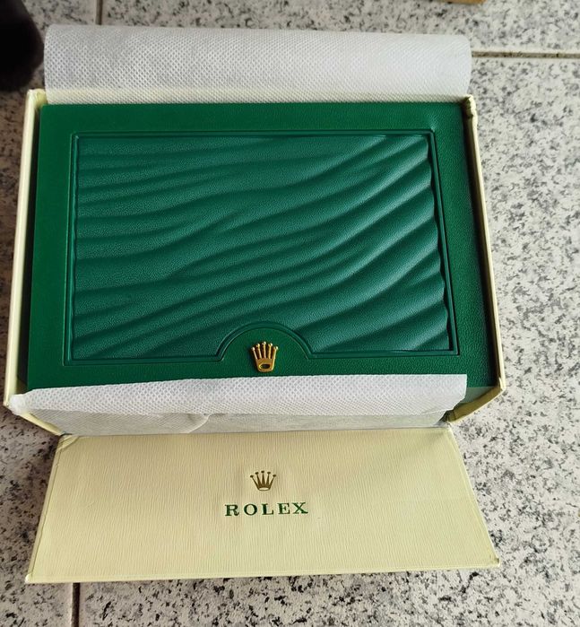 Rose Gold Rolex Novo com acessórios e garantia