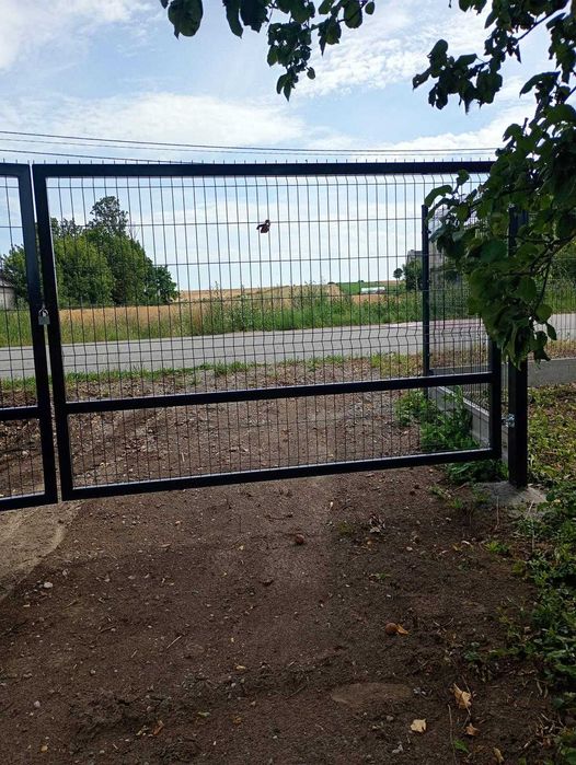 Ogrodzenie panelowe 3d 1,53 fi4, słupki ogrodzeniowe, brama wjazdowa, brama dwuskrzydłowa