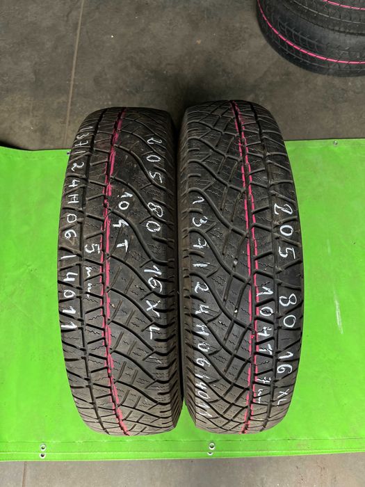 2 opony używane 205/80R16 104T Michelin Latitude Cross Warszawa