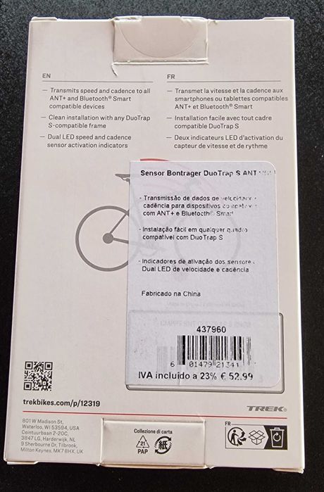 Bontrager DuoTrap S Digital Sensor/Trek