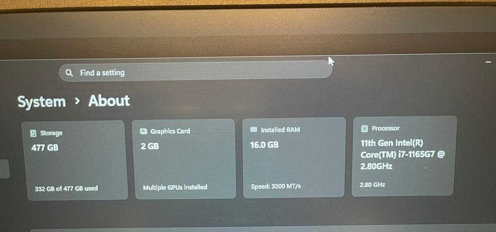 Lenovo IdeaPad 5 / Core i7-1165G7 / RAM 16GB / NVIDIA GeForce / IPS