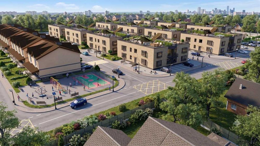 Затишна євро-1к квартира 50.4 м² з котлом у ЖК «Європейський квартал»