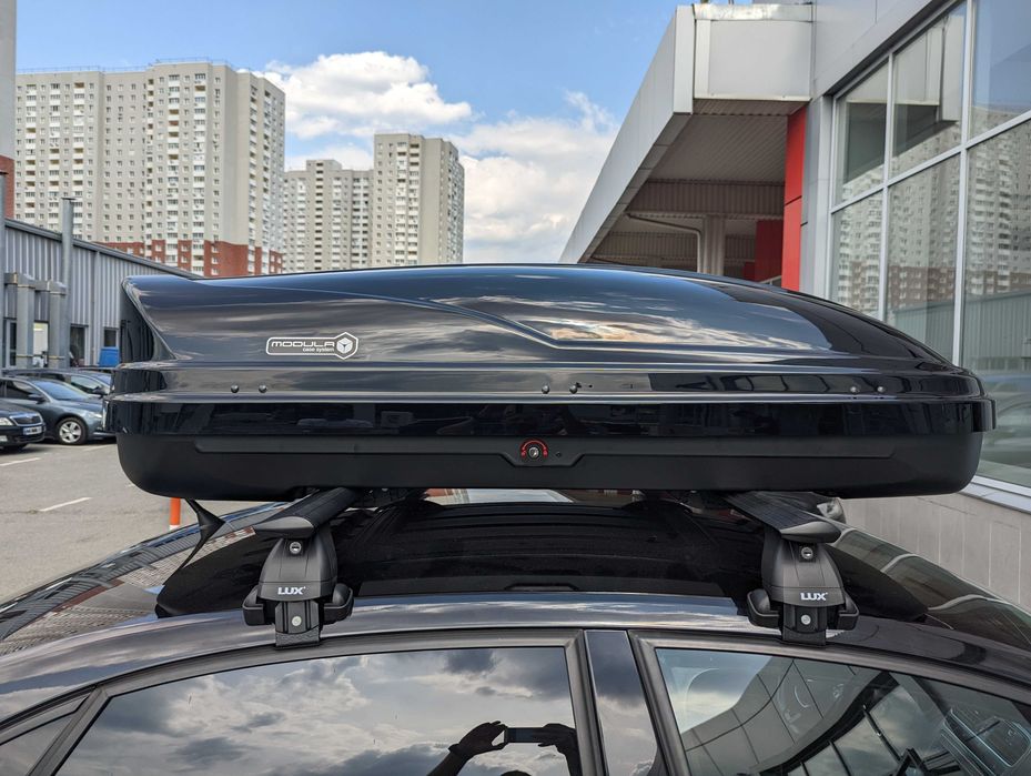 Автобокс Modula WEGO 450л виробник Італія чорний глянець двухсторонній