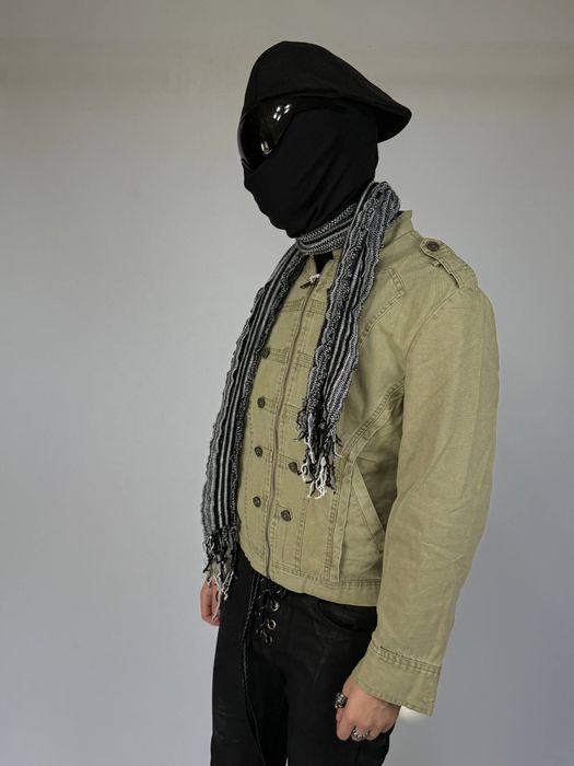 Jacket джекет green зелений джинсовка куртка на молнії архівна кастомна курточка custom inde zleeze slim опіум архів S M L XL