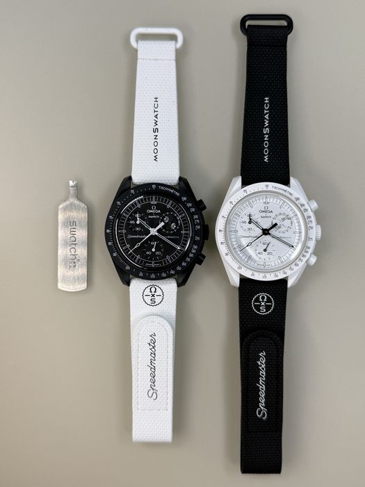 MOONPHASE MOONSWATCH Omega Swatch Snoopy Black Original