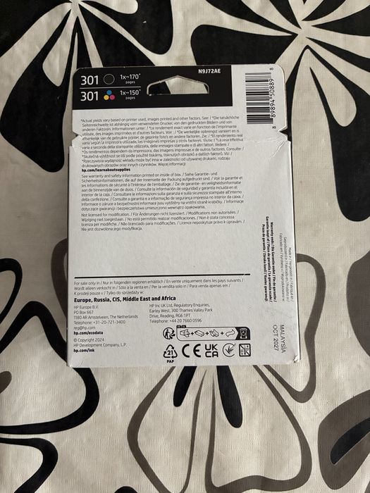 Pack HP 301 original