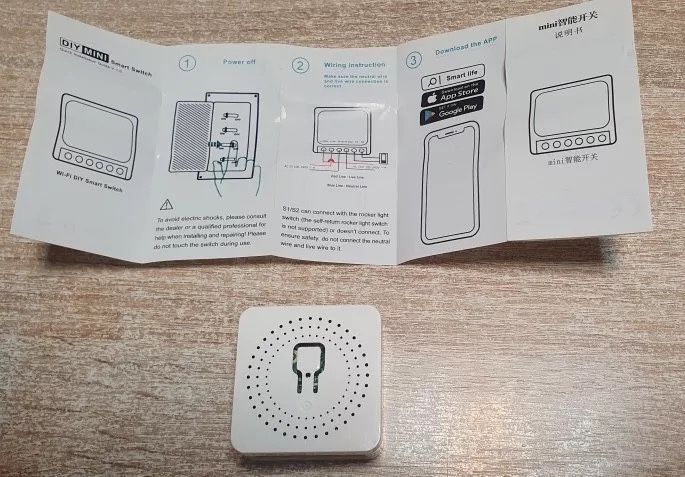 Mini smart switch 230V wifi sterownik przełącznik