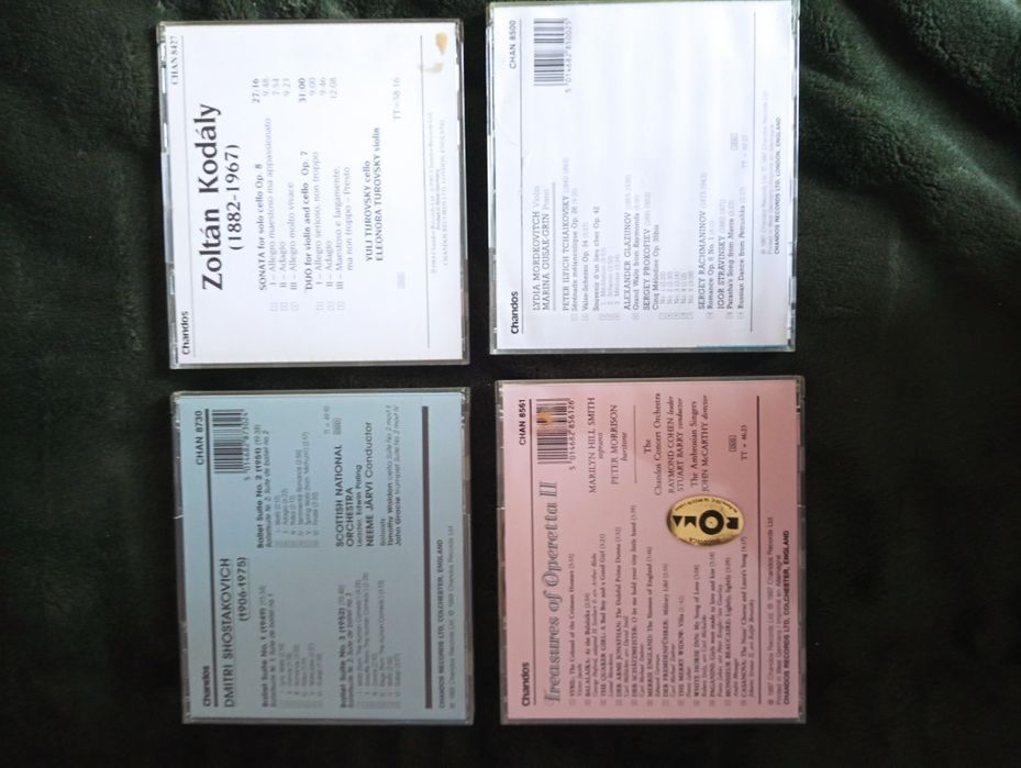 4 CD  Musica Clássica - Selo Chandos