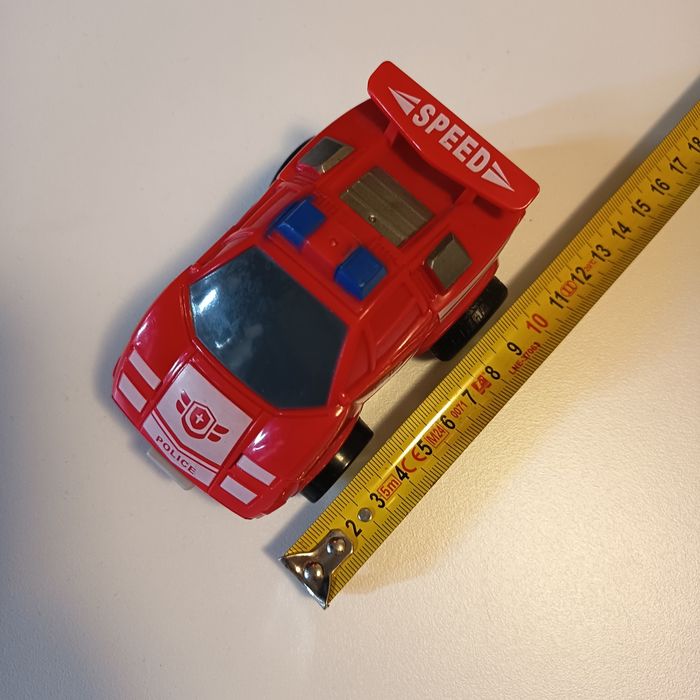 Autko straż policja czerwone Transformers