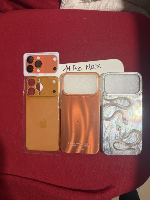 Накладки на Iphone 14 Pro max,(имитация 17 Pro max