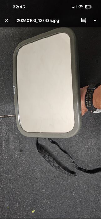 Espelho de vigilância para bebé