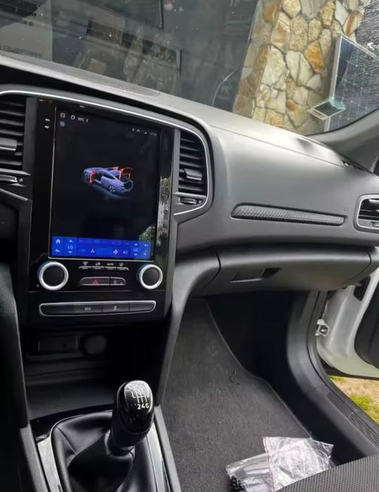 Rádio Renault Megane 4 Android 14 com GPS (Novo)