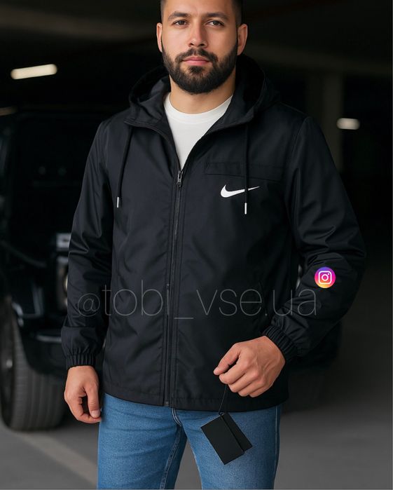 ТОП‼️ Куртка Чоловіча Вітровка з капюшоном Мужская плащевка