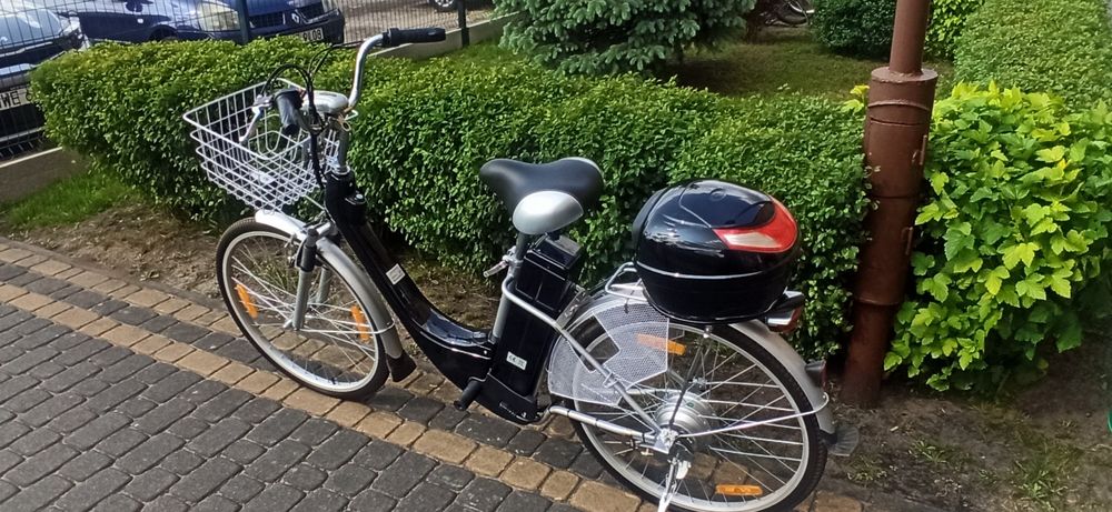 Rower elektryczny bez pedałów