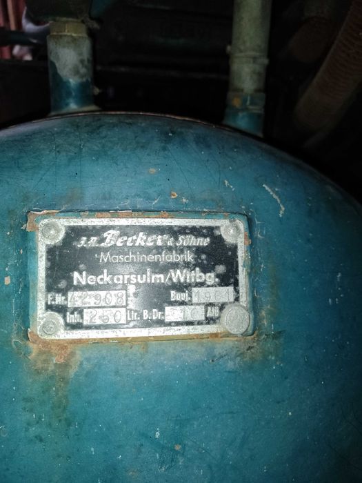 Sprzedam Kompresor 250ltr.