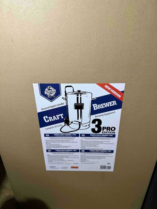 Zestaw do warzenia piwa kocioł Cobra CB3 + Podgrzewacz 16L + sprzęt