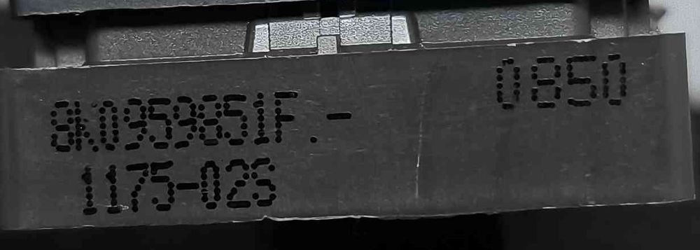 Comando / Botão / Interruptor Vidros Frente Esquerdo 8K0959851F - AUDI A4 B8