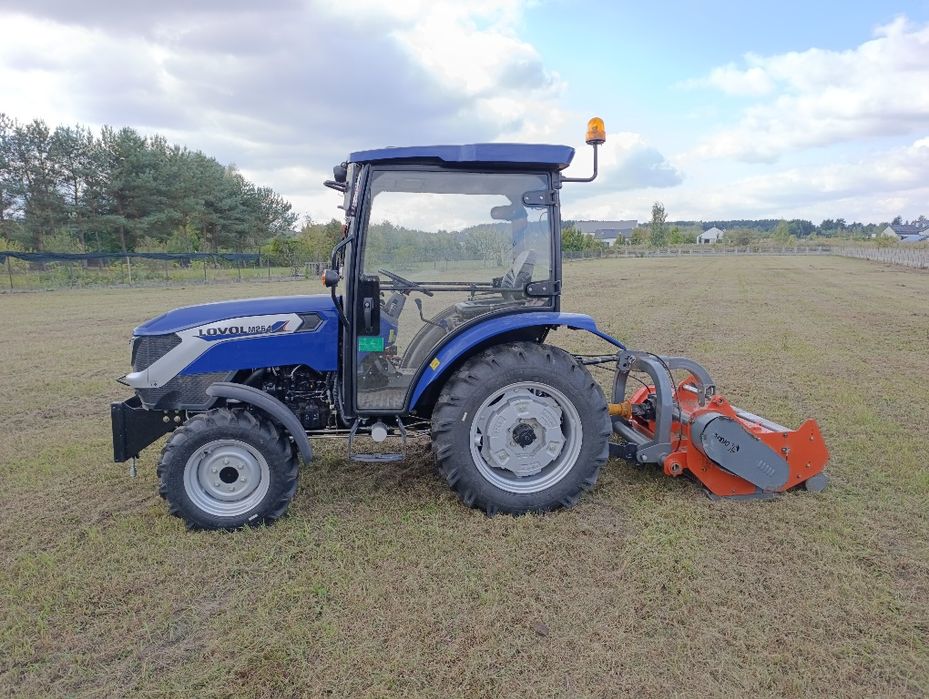 Koszenie nieużytków kosiarką bijakową