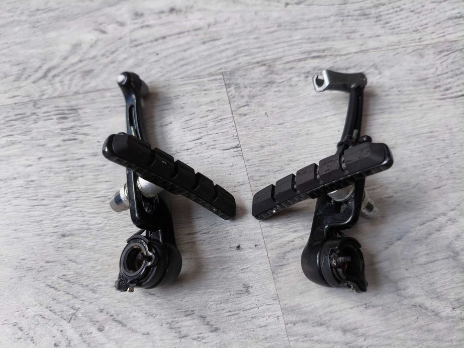 Hamulec V-Brake Saccon Aluminiowy | Klocki XLC Carbon | Lekkie 159g