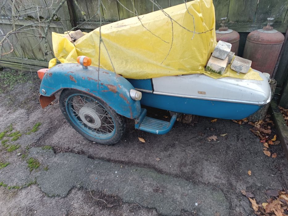 Продам каляську на мотоцикол іж,планета