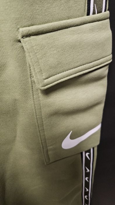 Nike spodnie s zielone meskie