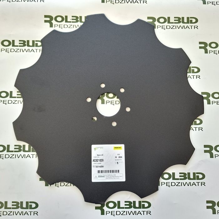 ORYGINAŁ Talerz wysiewający uzębiony KVERNELAND