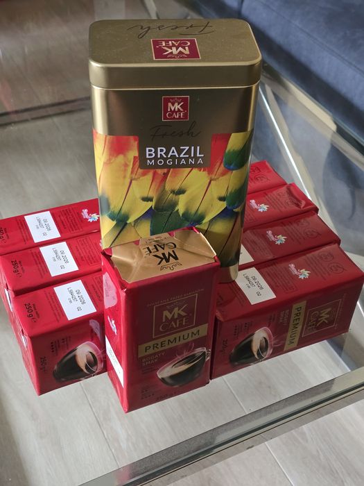 Kawa mk cafe 8x250g + puszka gratis!!!