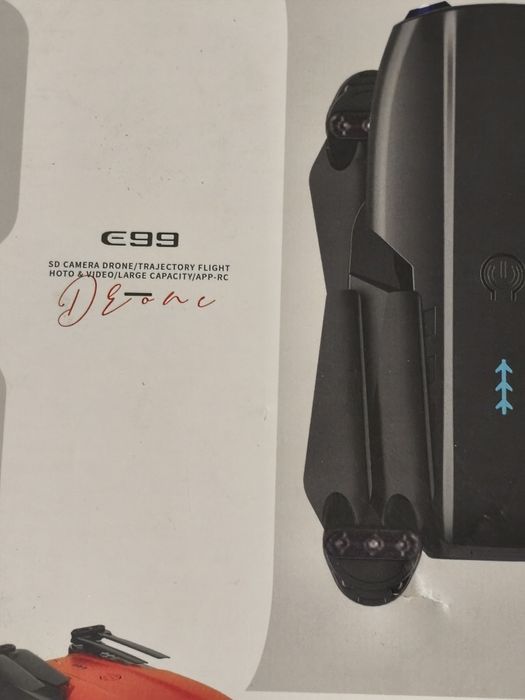 Drone E99 Pro com Câmara - Dobrável | Controlo App + Trajetória