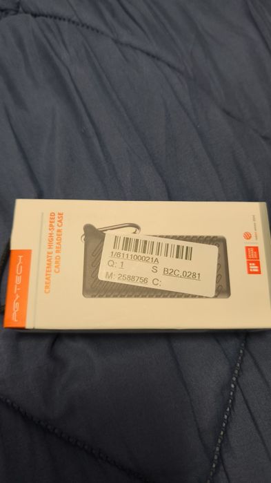 PGYTECH CreateMate – Leitor e Estojo para Cartões de Memória de Alta V