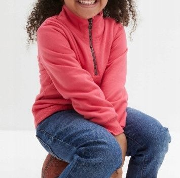 B.P.C dziewczęca bluza różowa na zamek r.164/170