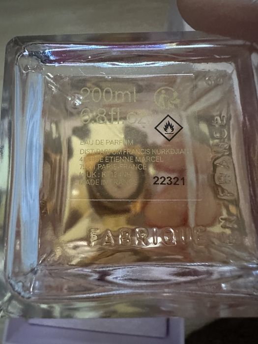 A La Rose Maison Francis Kurkdjian