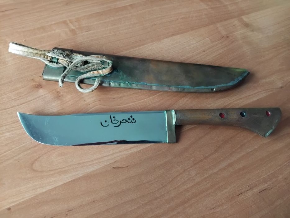 Uzbekistan nóż mysliwski