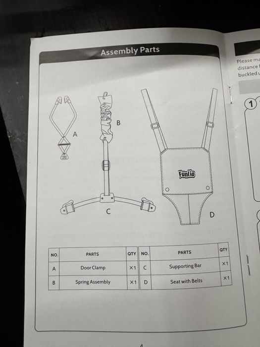 Huśtawka dla niemowląt 6/24