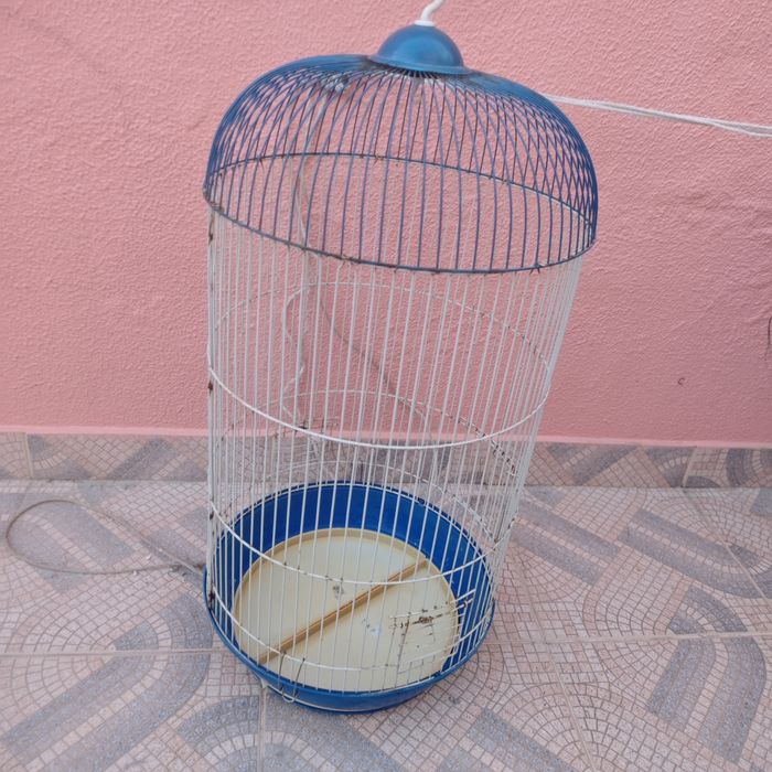 Gaiola para pássaro altura 75cm