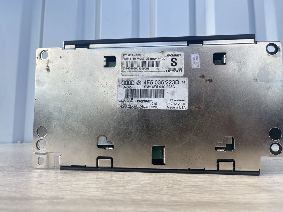 Підсилювач звуку bose Audi a6 c6 розборка