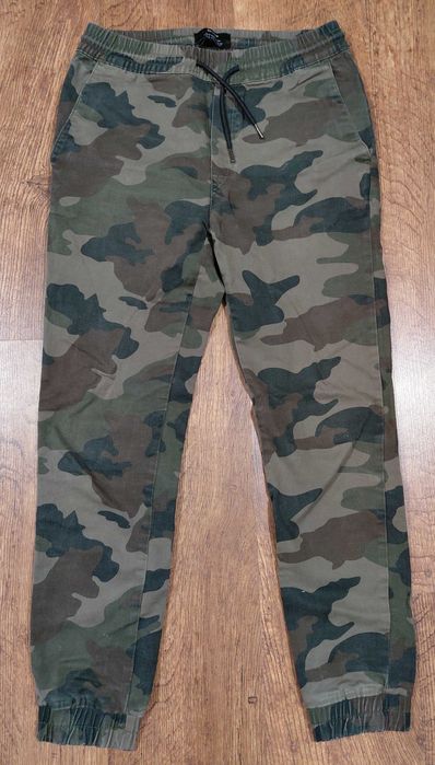 Spodnie BERSHKA slim jogger rozm S