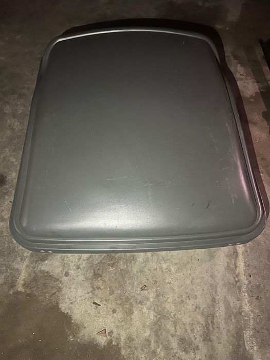 Mala para tejadilho Hapro + barras + suportes de bicicleta